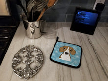 Load image into Gallery viewer, Snowflake Beagle Pot Holders - Set of 2 - Heat-Resistant Kitchen Essentials BB1673PTHD
