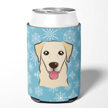 Load image into Gallery viewer, Snowflake Golden Retriever Can or Bottle Hugger BB1686CC
