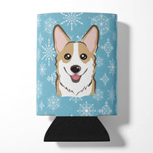 Load image into Gallery viewer, Snowflake Sable Corgi Can or Bottle Hugger BB1687CC