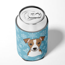 Load image into Gallery viewer, Snowflake Jack Russell Terrier Can or Bottle Hugger BB1694CC