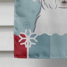 Load image into Gallery viewer, Winter Holiday Maltese Flag Canvas House Size BB1704CHF