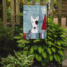 Load image into Gallery viewer, Winter Holiday Bull Terrier Garden Flag – Decorative Outdoor Yard Flag BB1705GF