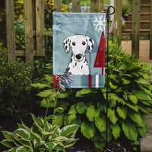 Load image into Gallery viewer, Winter Holiday Dalmatian Garden Flag – Decorative Outdoor Yard Flag BB1706GF
