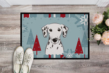 Load image into Gallery viewer, Winter Holiday Dalmatian Doormat - 24x36 Decorative Floor Mat – Indoor/Outdoor Rug with Artistic Flair BB1706JMAT