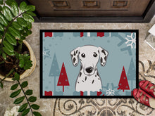 Load image into Gallery viewer, Winter Holiday Dalmatian Doormat - 24x36 Decorative Floor Mat – Indoor/Outdoor Rug with Artistic Flair BB1706JMAT