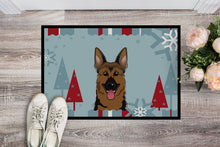 Load image into Gallery viewer, Winter Holiday German Shepherd Doormat - 24x36 Decorative Floor Mat – Indoor/Outdoor Rug with Artistic Flair BB1707JMAT
