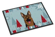 Load image into Gallery viewer, Winter Holiday German Shepherd Doormat - 24x36 Decorative Floor Mat – Indoor/Outdoor Rug with Artistic Flair BB1707JMAT
