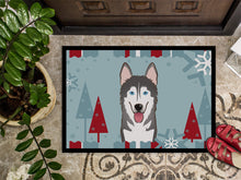 Load image into Gallery viewer, Winter Holiday Alaskan Malamute Doormat - 24x36 Decorative Floor Mat – Indoor/Outdoor Rug with Artistic Flair BB1714JMAT