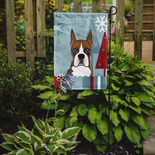 Load image into Gallery viewer, Winter Holiday Boxer Garden Flag – Decorative Outdoor Yard Flag BB1719GF
