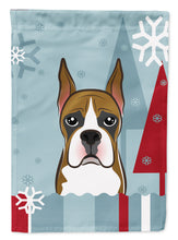 Load image into Gallery viewer, Winter Holiday Boxer Garden Flag – Decorative Outdoor Yard Flag BB1719GF