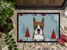 Load image into Gallery viewer, Winter Holiday Boxer Doormat - 24x36 Decorative Floor Mat – Indoor/Outdoor Rug with Artistic Flair BB1719JMAT