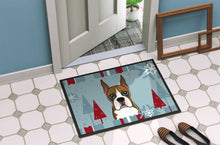 Load image into Gallery viewer, Winter Holiday Boxer Doormat - 24x36 Decorative Floor Mat – Indoor/Outdoor Rug with Artistic Flair BB1719JMAT