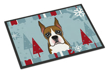 Load image into Gallery viewer, Winter Holiday Boxer Doormat - 24x36 Decorative Floor Mat – Indoor/Outdoor Rug with Artistic Flair BB1719JMAT