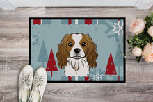 Load image into Gallery viewer, Winter Holiday Cavalier Spaniel Doormat - 24x36 Decorative Floor Mat – Indoor/Outdoor Rug with Artistic Flair BB1720JMAT