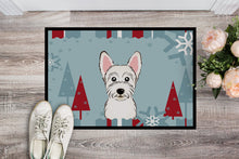Load image into Gallery viewer, Winter Holiday Westie Doormat - 24x36 Decorative Floor Mat – Indoor/Outdoor Rug with Artistic Flair BB1722JMAT