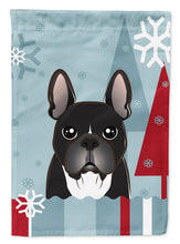 Load image into Gallery viewer, Winter Holiday French Bulldog Garden Flag – Decorative Outdoor Yard Flag BB1723GF