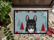 Load image into Gallery viewer, Winter Holiday French Bulldog Doormat - 24x36 Decorative Floor Mat – Indoor/Outdoor Rug with Artistic Flair BB1723JMAT