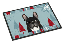 Load image into Gallery viewer, Winter Holiday French Bulldog Doormat - 24x36 Decorative Floor Mat – Indoor/Outdoor Rug with Artistic Flair BB1723JMAT