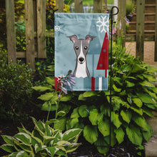 Load image into Gallery viewer, Winter Holiday Italian Greyhound Garden Flag – Decorative Outdoor Yard Flag BB1732GF