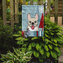 Load image into Gallery viewer, Winter Holiday French Bulldog Garden Flag – Decorative Outdoor Yard Flag BB1734GF