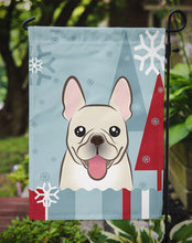 Load image into Gallery viewer, Winter Holiday French Bulldog Garden Flag – Decorative Outdoor Yard Flag BB1734GF