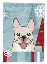 Load image into Gallery viewer, Winter Holiday French Bulldog Garden Flag – Decorative Outdoor Yard Flag BB1734GF