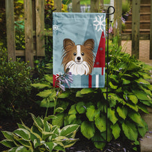 Load image into Gallery viewer, Winter Holiday Papillon Garden Flag – Decorative Outdoor Yard Flag BB1744GF