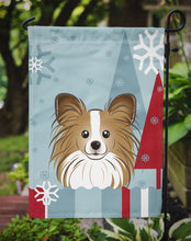 Load image into Gallery viewer, Winter Holiday Papillon Garden Flag – Decorative Outdoor Yard Flag BB1744GF