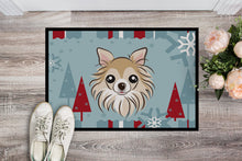 Load image into Gallery viewer, Winter Holiday Chihuahua Doormat - 24x36 Decorative Floor Mat – Indoor/Outdoor Rug with Artistic Flair BB1747JMAT