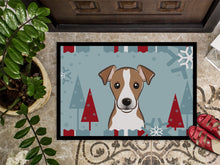 Load image into Gallery viewer, Winter Holiday Jack Russell Terrier Doormat - 24x36 Decorative Floor Mat – Indoor/Outdoor Rug with Artistic Flair BB1756JMAT