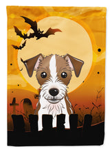 Load image into Gallery viewer, Halloween Jack Russell Terrier Garden Flag – Decorative Outdoor Yard Flag BB1760GF