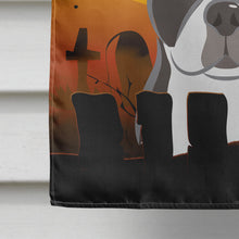 Load image into Gallery viewer, Halloween Boston Terrier Flag Canvas House Size BB1761CHF