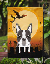 Load image into Gallery viewer, Halloween Boston Terrier Garden Flag – Decorative Outdoor Yard Flag BB1761GF