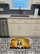 Load image into Gallery viewer, Halloween Boston Terrier Machine Washable Memory Foam Mat BB1761RUG