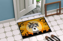 Load image into Gallery viewer, Halloween Schnauzer Doormat - 24x36 Decorative Floor Mat – Indoor/Outdoor Rug with Artistic Flair BB1764JMAT