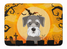 Load image into Gallery viewer, Halloween Schnauzer Machine Washable Memory Foam Mat BB1764RUG