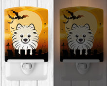 Load image into Gallery viewer, Halloween Pomeranian Ceramic Night Light BB1765CNL