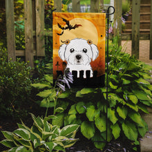 Load image into Gallery viewer, Halloween Maltese Garden Flag – Decorative Outdoor Yard Flag BB1766GF