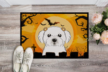 Load image into Gallery viewer, Halloween Maltese Doormat - 24x36 Decorative Floor Mat – Indoor/Outdoor Rug with Artistic Flair BB1766JMAT