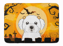 Load image into Gallery viewer, Halloween Maltese Machine Washable Memory Foam Mat BB1766RUG