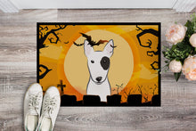 Load image into Gallery viewer, Halloween Bull Terrier Doormat - 24x36 Decorative Floor Mat – Indoor/Outdoor Rug with Artistic Flair BB1767JMAT