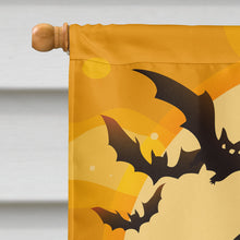 Load image into Gallery viewer, Halloween Smooth Black and Tan Dachshund Flag Canvas House Size BB1773CHF