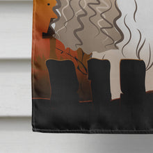 Load image into Gallery viewer, Halloween Cocker Spaniel Flag Canvas House Size BB1774CHF