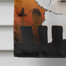 Load image into Gallery viewer, Halloween Bichon Frise Flag Canvas House Size BB1775CHF