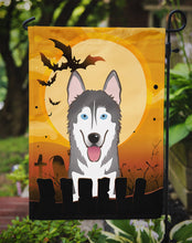 Load image into Gallery viewer, Halloween Alaskan Malamute Garden Flag – Decorative Outdoor Yard Flag BB1776GF