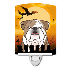 Load image into Gallery viewer, Halloween English Bulldog  Ceramic Night Light BB1777CNL