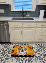 Load image into Gallery viewer, Halloween English Bulldog  Machine Washable Memory Foam Mat BB1777RUG