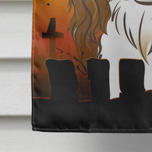 Load image into Gallery viewer, Halloween Cavalier Spaniel Flag Canvas House Size BB1782CHF