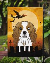 Load image into Gallery viewer, Halloween Cavalier Spaniel Garden Flag – Decorative Outdoor Yard Flag BB1782GF