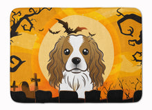 Load image into Gallery viewer, Halloween Cavalier Spaniel Machine Washable Memory Foam Mat BB1782RUG